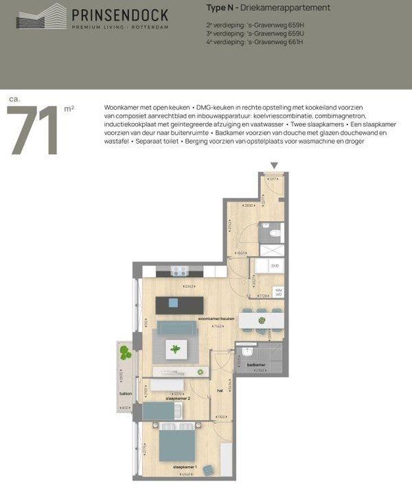 For rent: Flat ‘s-Gravenweg in Rotterdam