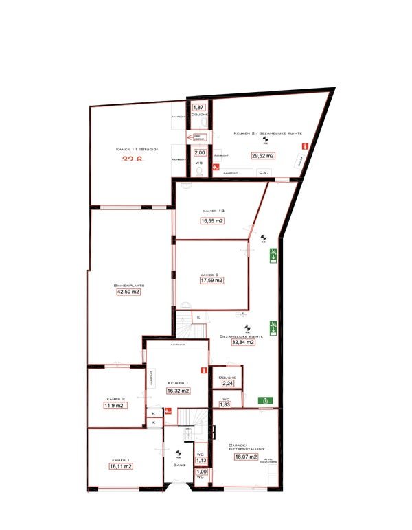 For rent: Studio Kruisstraat in Heerlen