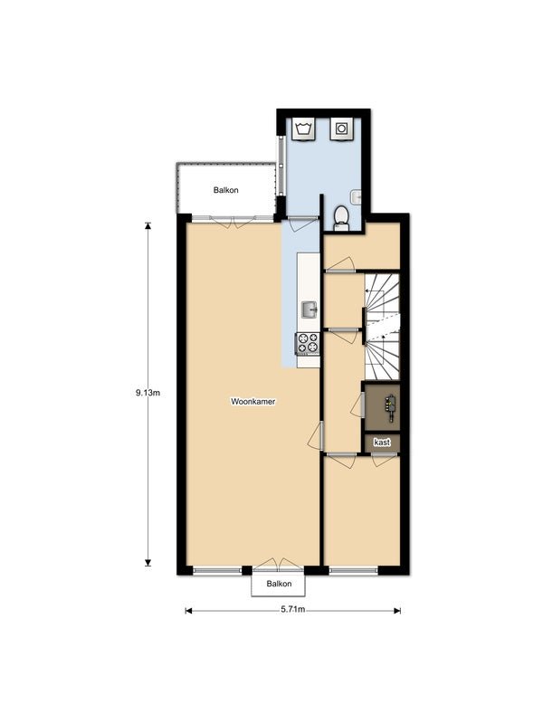 For rent: Flat De Clercqstraat 70 3 in Amsterdam
