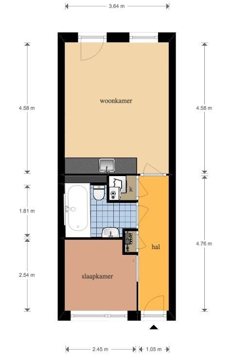 For rent: Flat Berlagestraat 108 in Utrecht