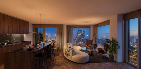 Flat for rent Stadsdriehoek, Baan in Rotterdam